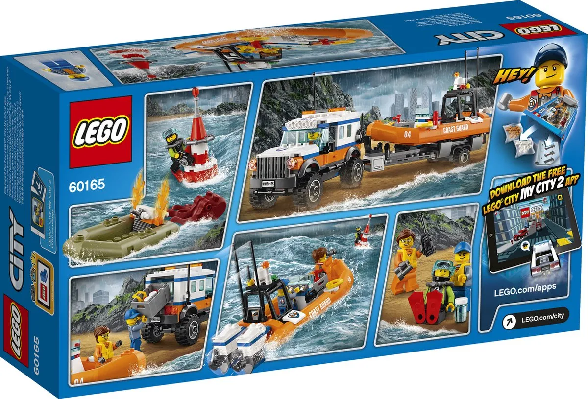 LEGO City 60165 Reddingsvoertuig - 347 Stukken