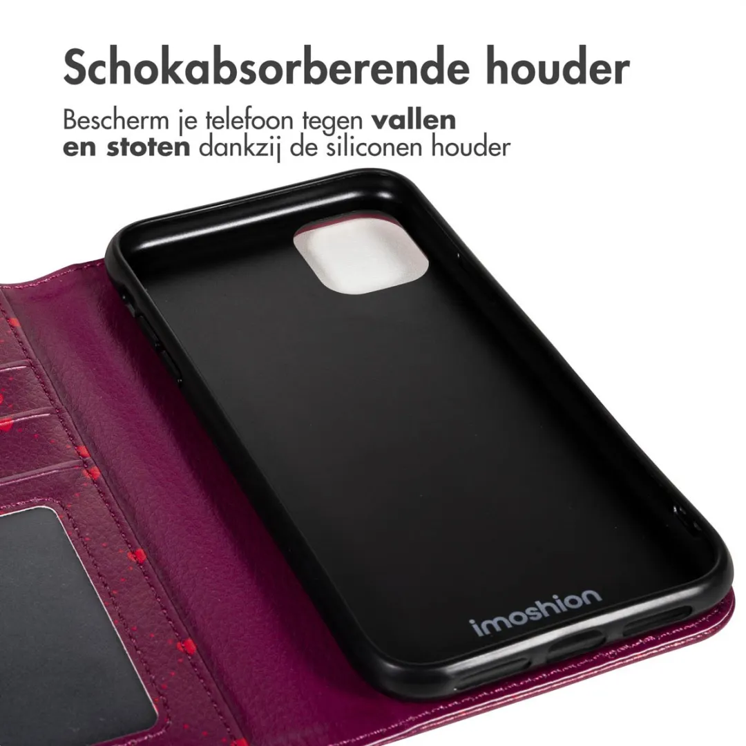 Imoshion Hoesje iPhone 12/12 Pro - Crush Check Coral - 3 Pasjes