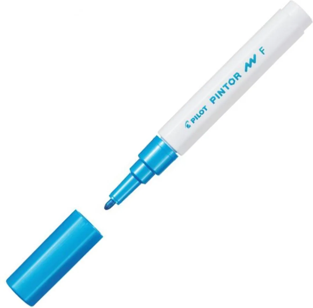 Pilot Pintor Metallic Blauwe Verfstift 1,0mm