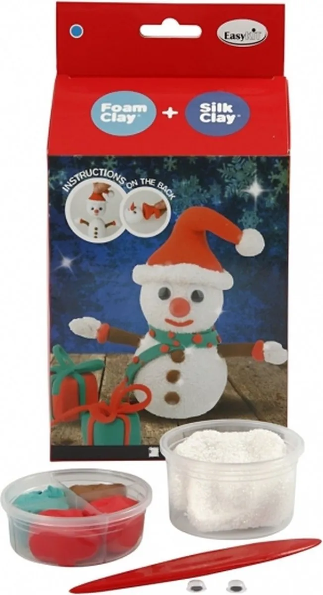 Glorex Hobby Kerst Knutselset Sneeuwpop - Multi