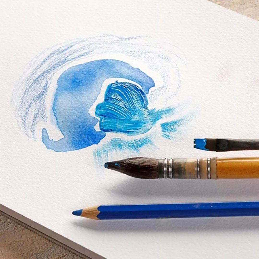 Clairefontaine paint on - Tekenblok - A4 - Korrel - 250g - 20 vel