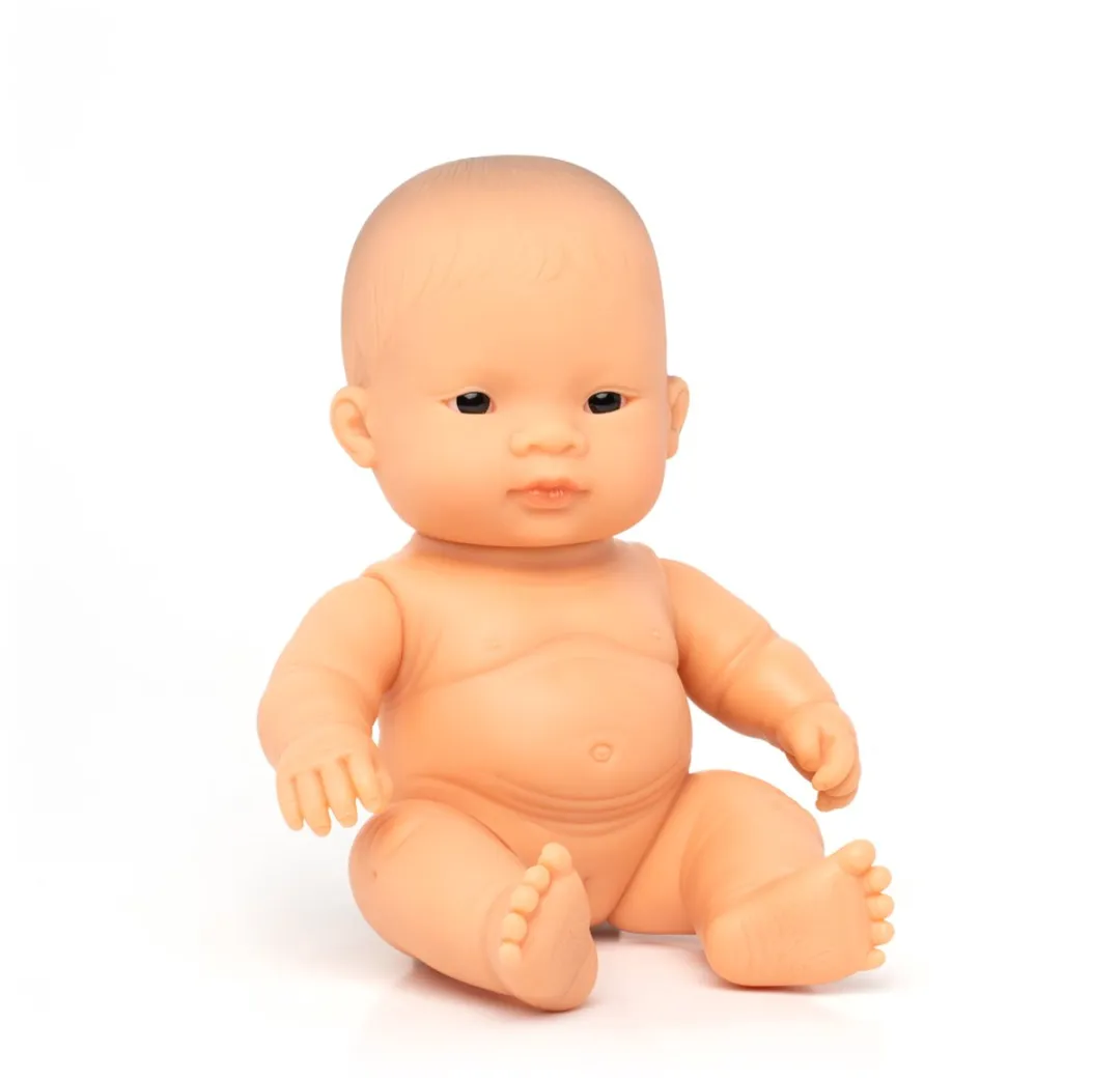 Miniland Babypop Aziatisch Meisje 21cm - Multicolor