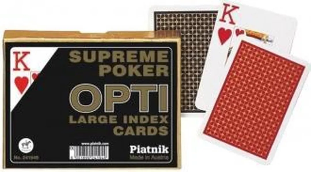 Piatnik HOT Games Opti Poker Pokerspeelkaartenset - 6 Spelers