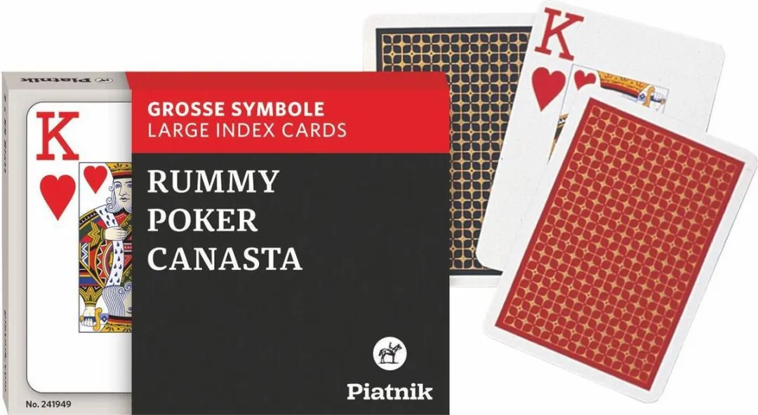Piatnik HOT Games Opti Poker Pokerspeelkaartenset - 6 Spelers