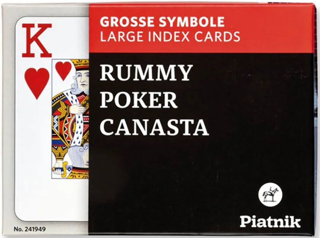 Piatnik HOT Games Opti Poker Pokerspeelkaartenset - 6 Spelers