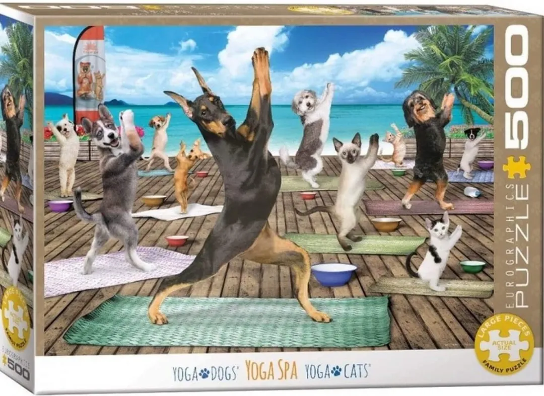 Eurographics Yoga Spa Puzzel - 500 Stukjes Meerkleurig