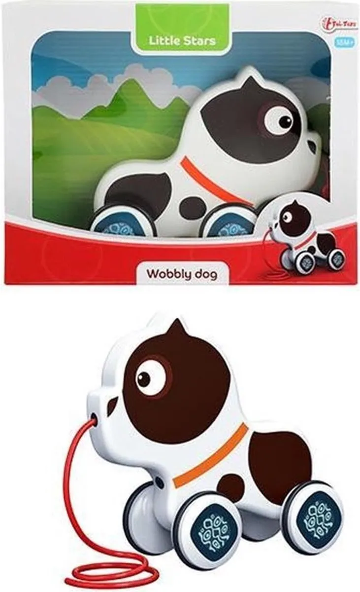 Toi-Toys Wiebel Hond Trek Figuur