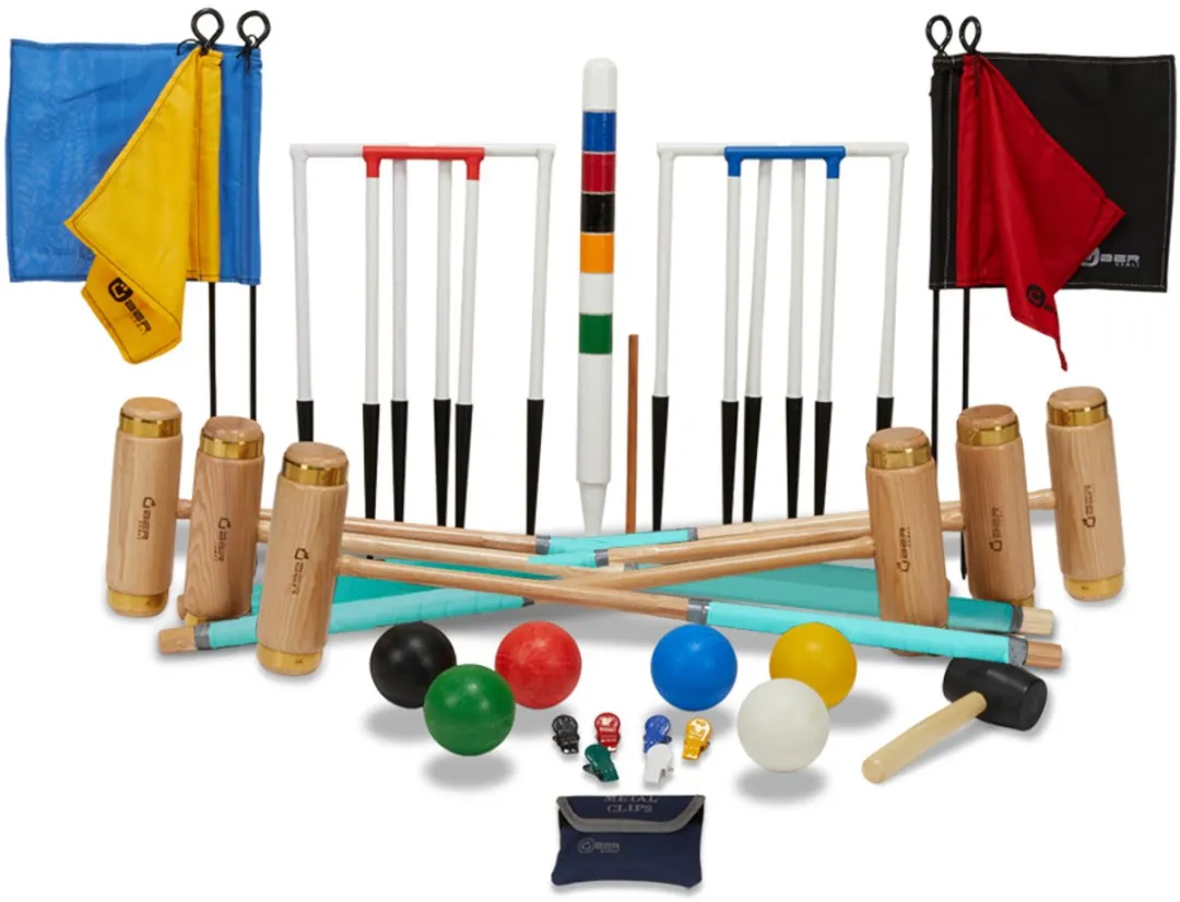 Ubergames Croquet Set 6 Personen