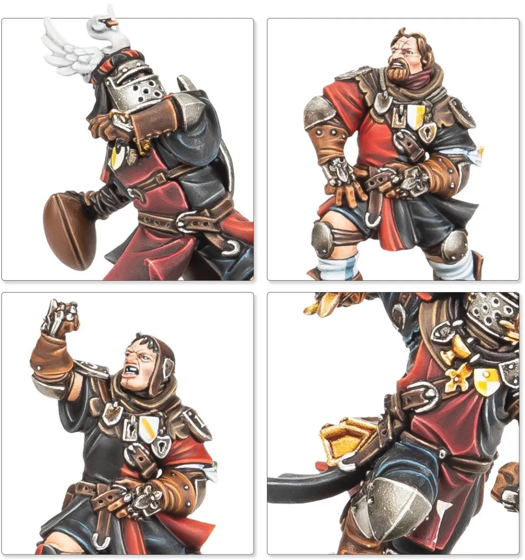 Games Workshop Blood Bowl Bretonnian Team - 112 Onderdelen