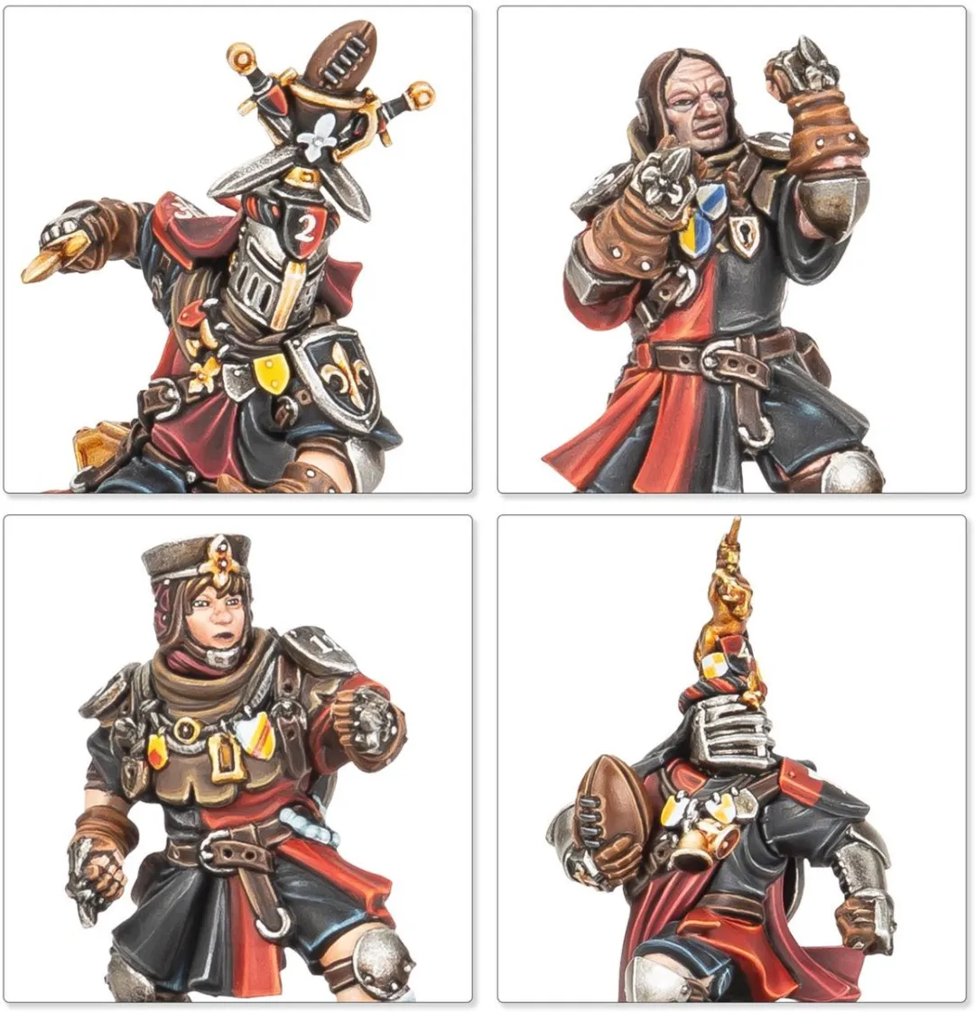 Games Workshop Blood Bowl Bretonnian Team - 112 Onderdelen