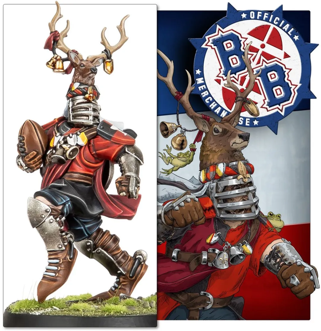 Games Workshop Blood Bowl Bretonnian Team - 112 Onderdelen - afbeelding 6 van 6