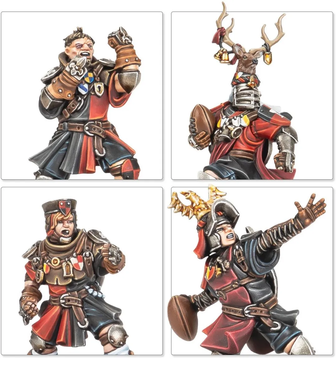 Games Workshop Blood Bowl Bretonnian Team - 112 Onderdelen