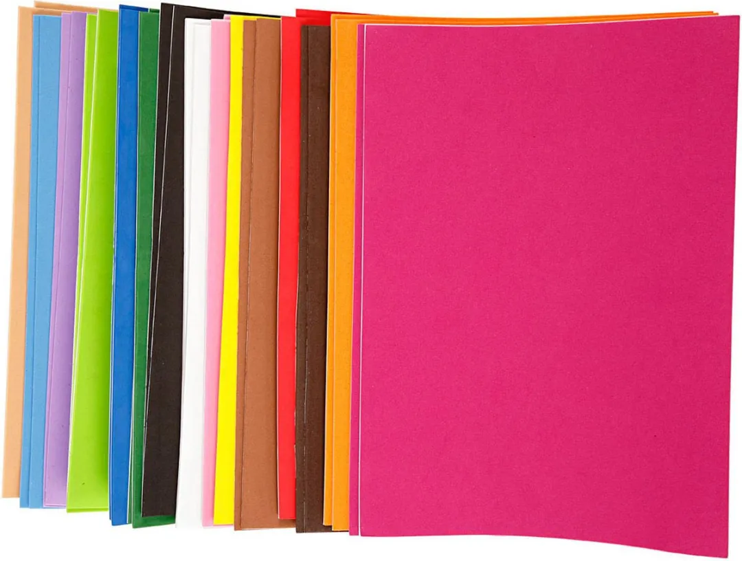 Creativ Company Zelfklevende Foam A4 Vellen - 30 Stuks