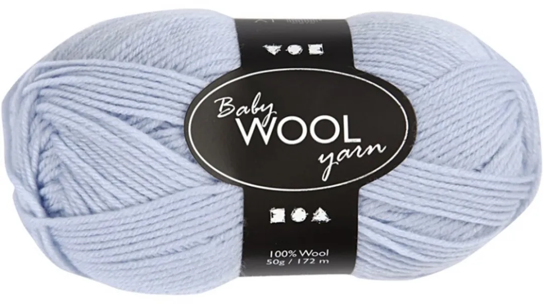 Creativ Company Baby Wolgaren 50g Lichtblauw