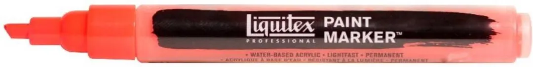 Liquitex Acryl Paint Marker Fluorescent Red 4620/983