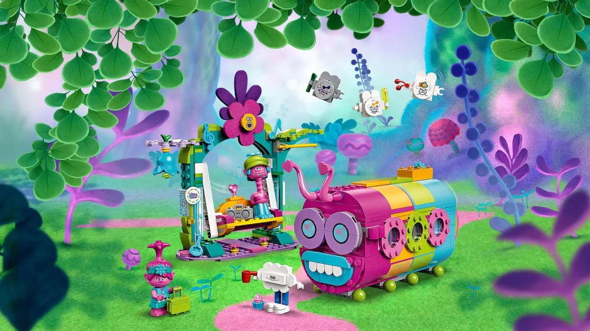 LEGO Trolls Regenboogrupsbus 41256 - 395 Stenen - afbeelding 6 van 6