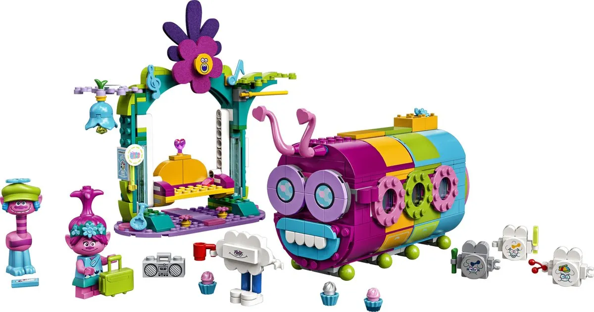 LEGO Trolls Regenboogrupsbus 41256 - 395 Stenen