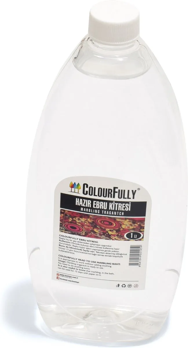 Kumtoys Marbling set - Montessori speelgoed om zelf te maken - 20-delig