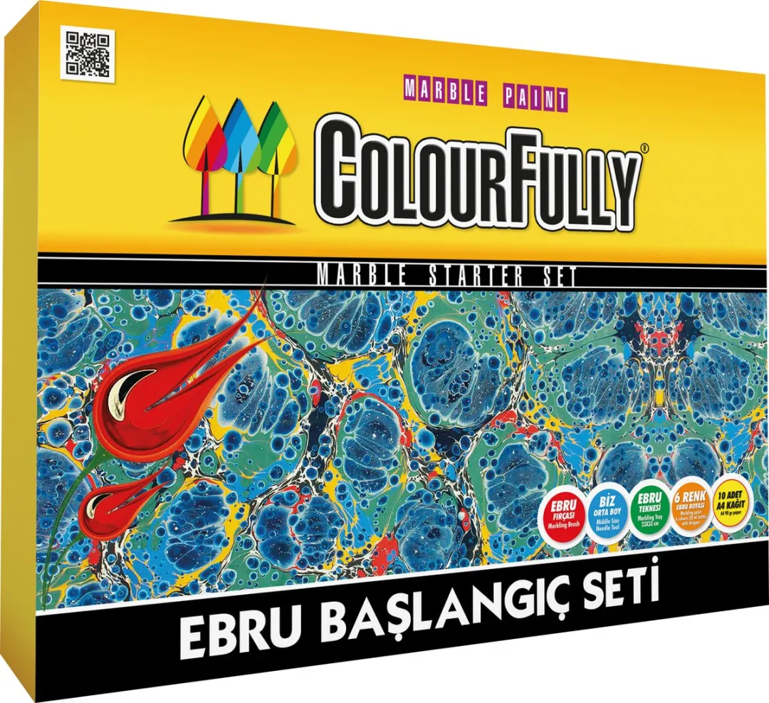 Kumtoys Marbling set - Montessori speelgoed om zelf te maken - 20-delig