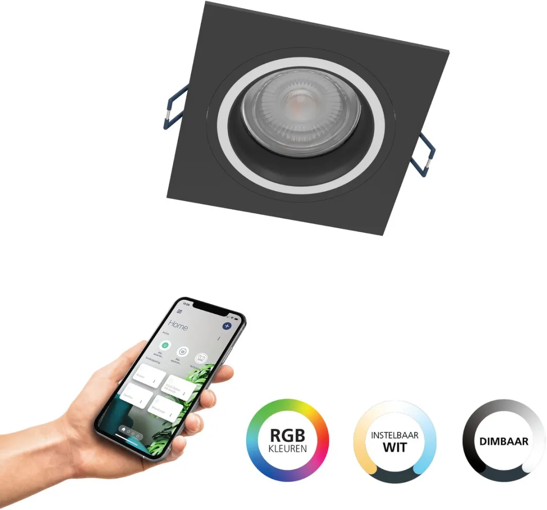 EGLO connect.z Carosso-Z Smart Inbouwspot