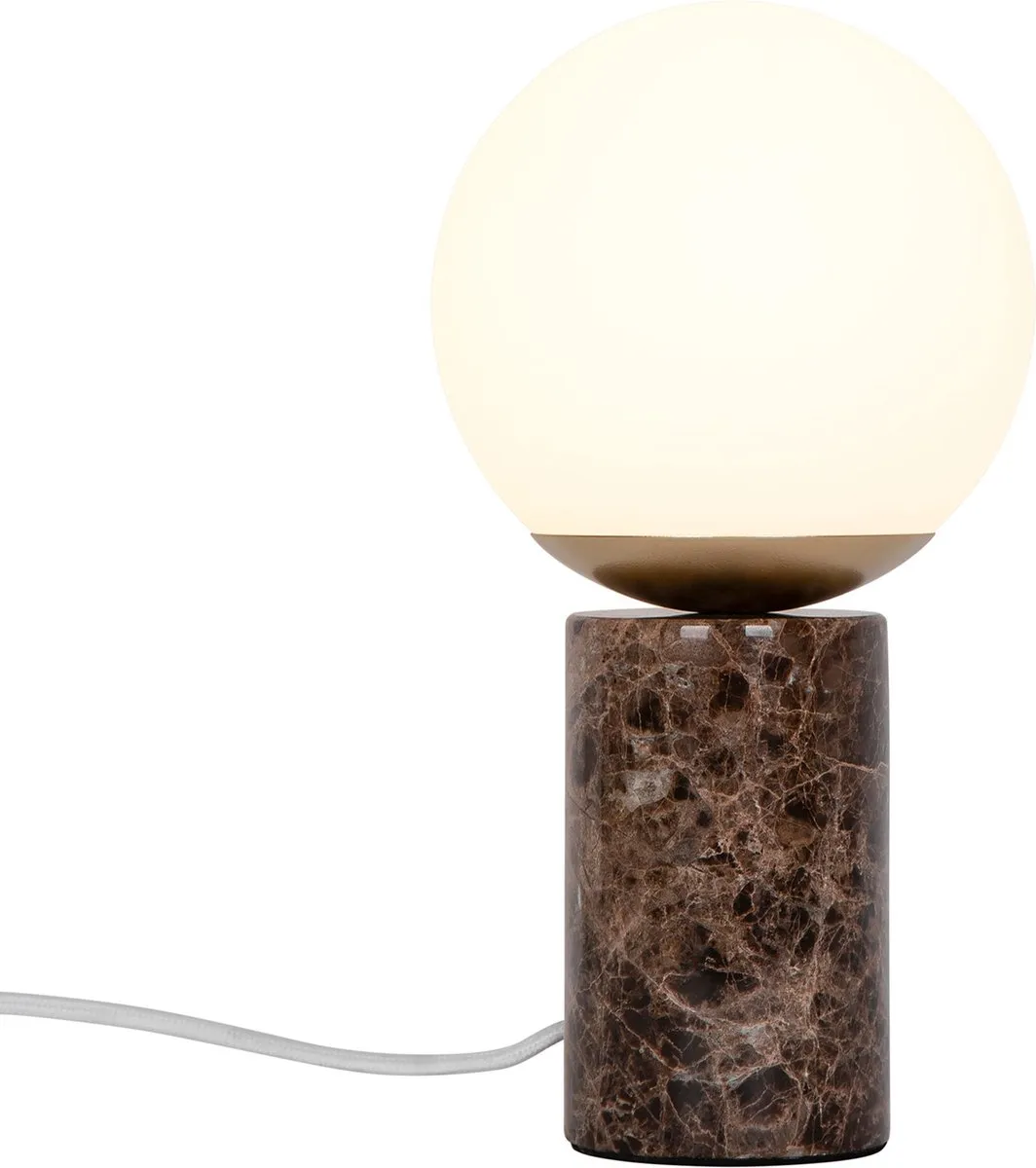 Nordlux Lilly Tafellamp E14 - Ø15cm - Bruin