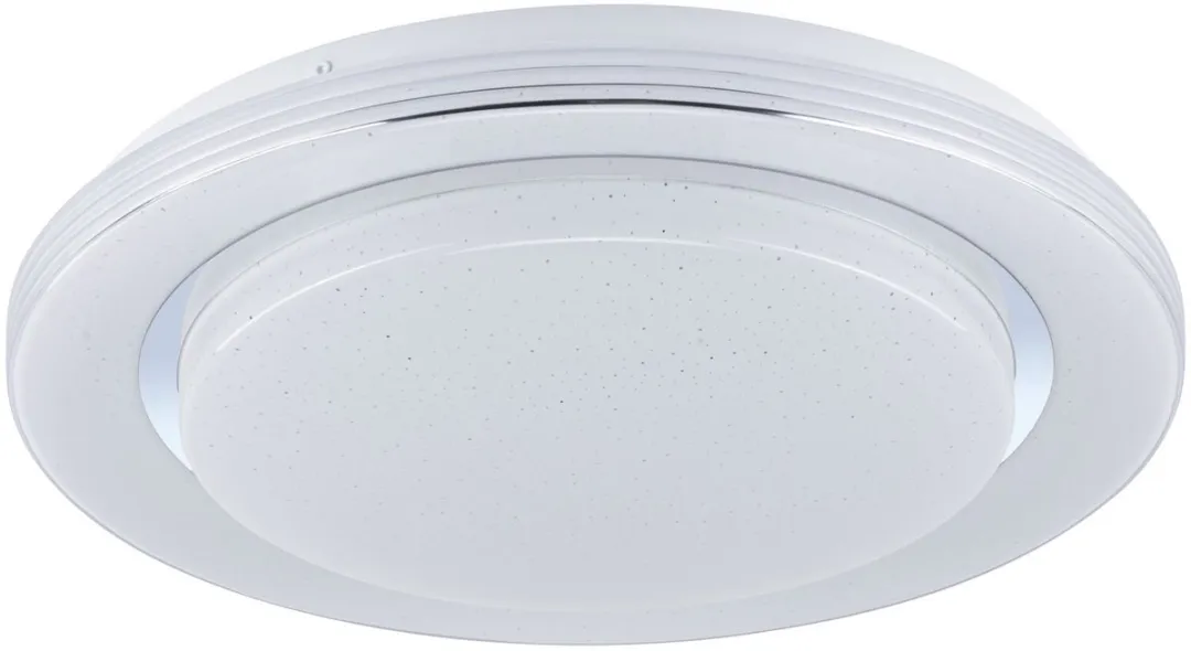 Paulmann LED Plafondlamp Rainbow RGBW 1600lm - Chroom/Wit