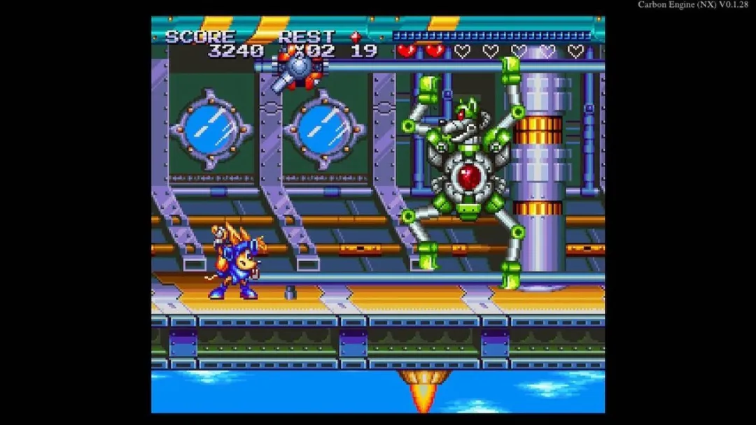 Limited Run Rocket Knight Adventures Re-Sparked Nintendo Switch