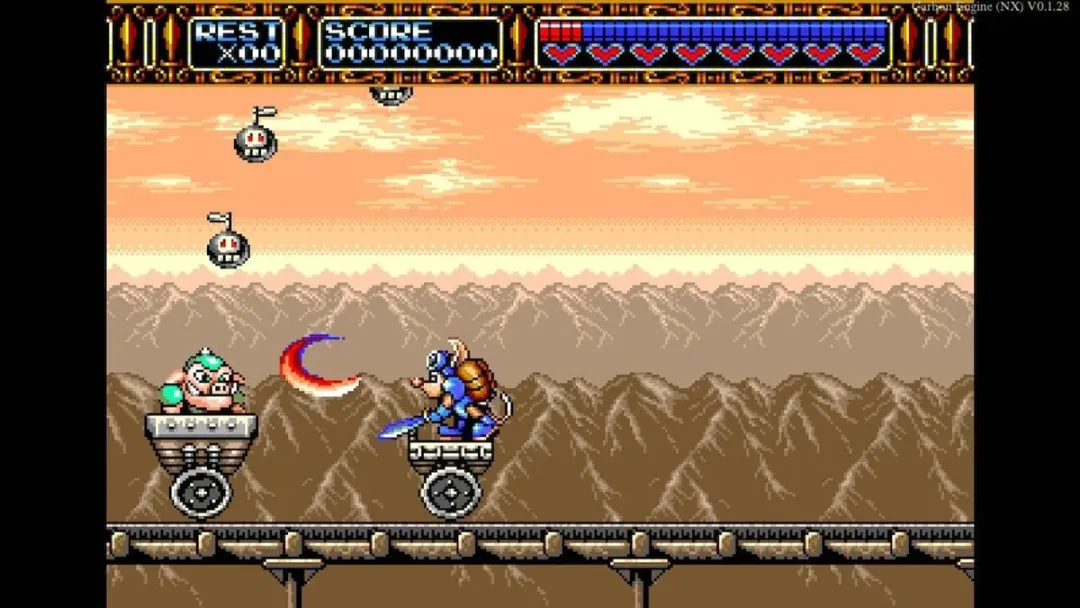 Limited Run Rocket Knight Adventures Re-Sparked Nintendo Switch