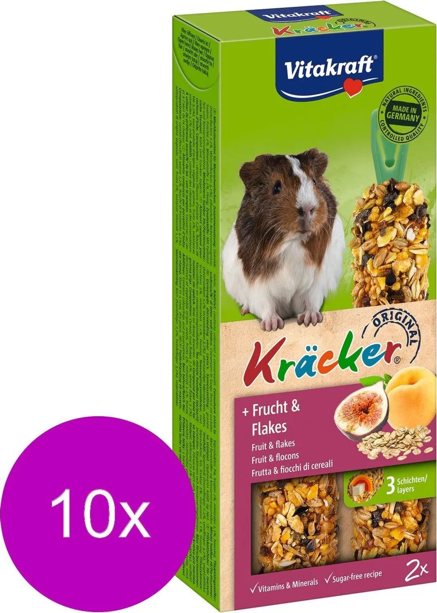 Vitakraft Cavia Kracker Fruit 2-in-1