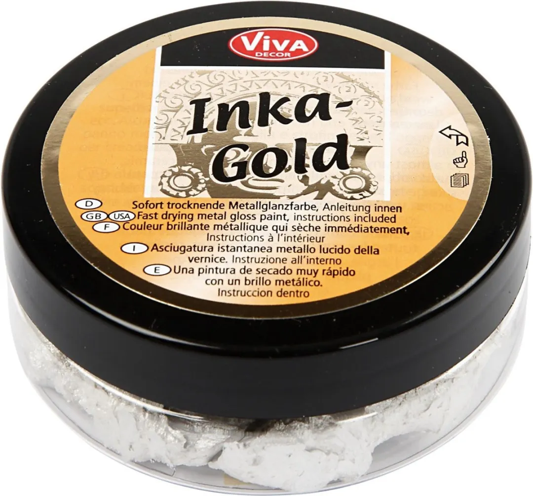 Viva Decor Inka-Gold Platin Verf 50ml