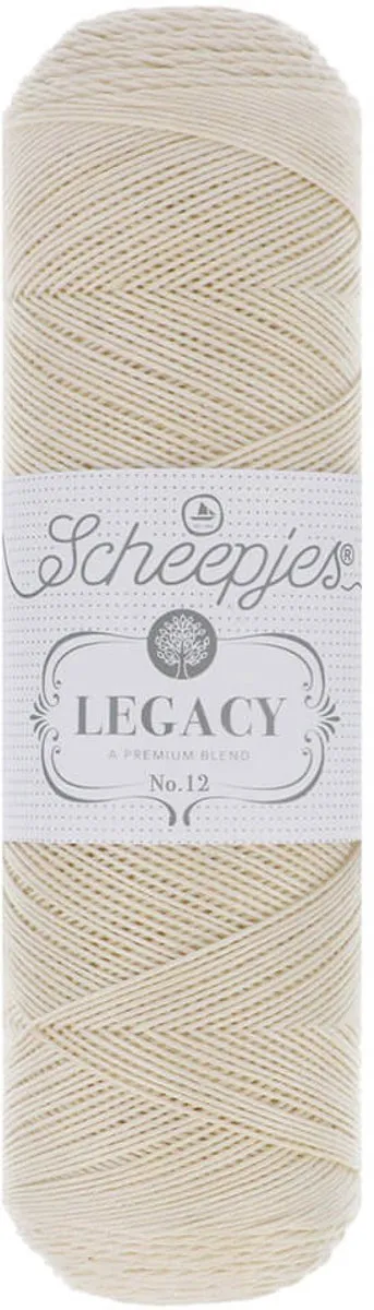 Scheepjes Legacy Glanskatoen nr. 12 - Ecru