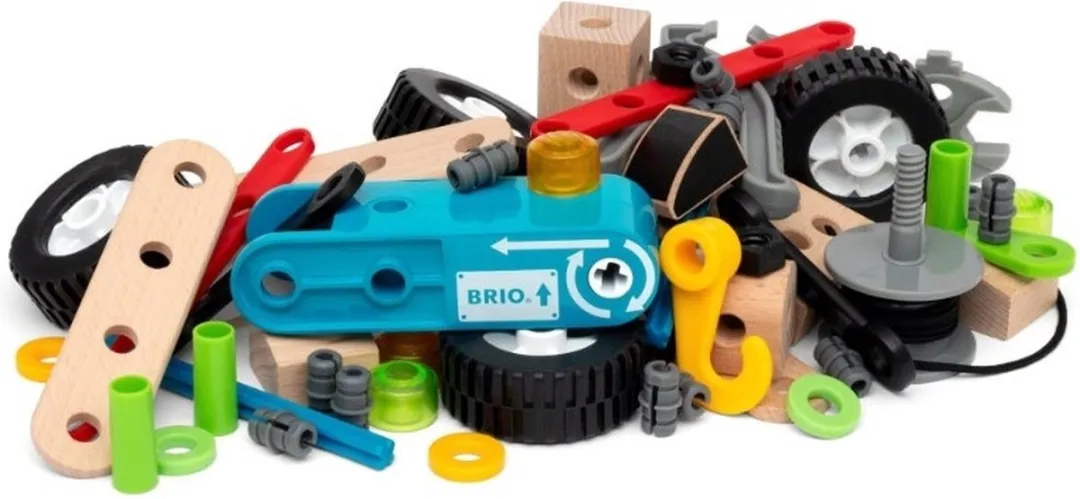 BRIO Builder Pull Back Motor Set 34595 - Multicolor