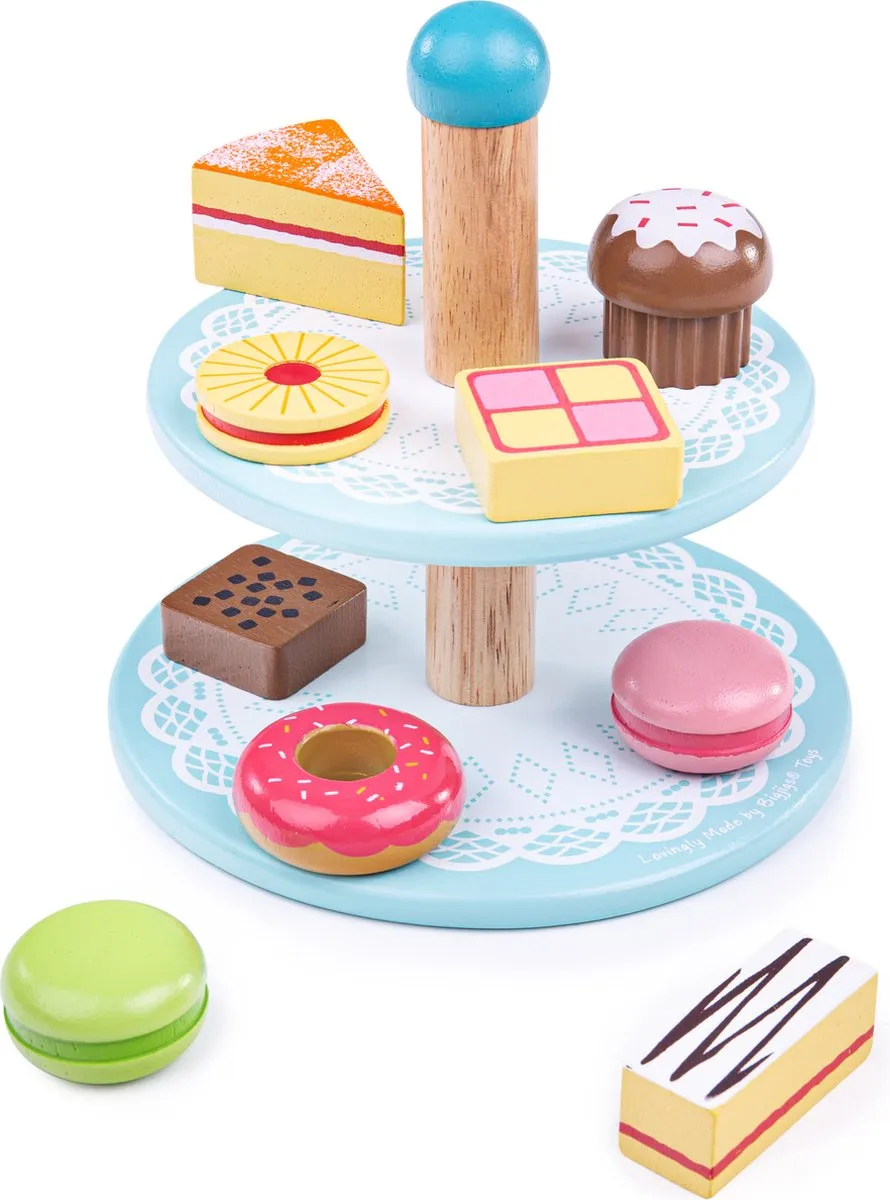 BIGJIGS Cupcake Etagère Multikleur