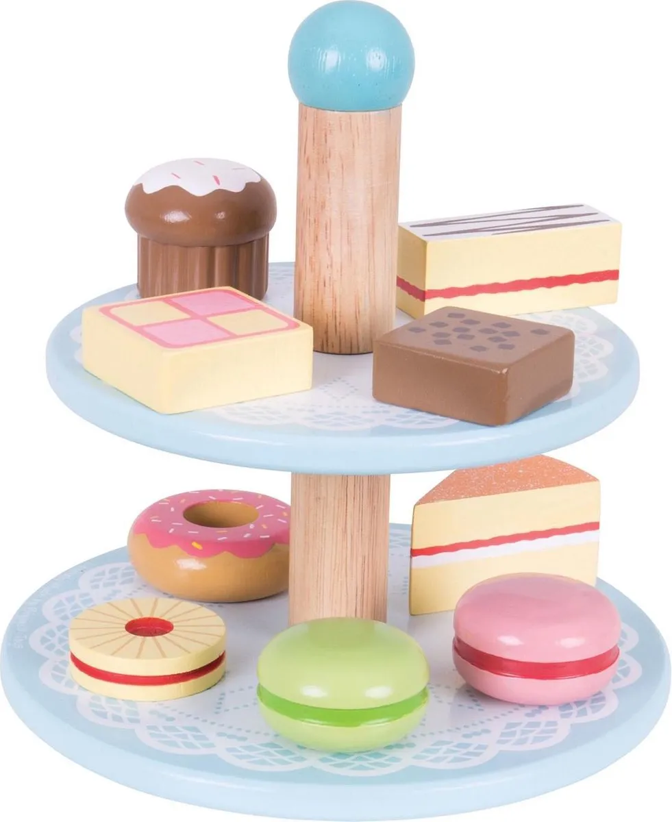 BIGJIGS Cupcake Etagère Multikleur