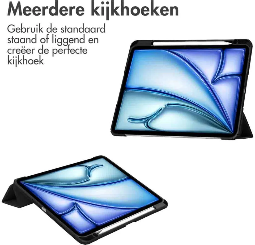 Imoshion Tablethoes SH00074587 - Trifold Hardcase - 13" - Zwart