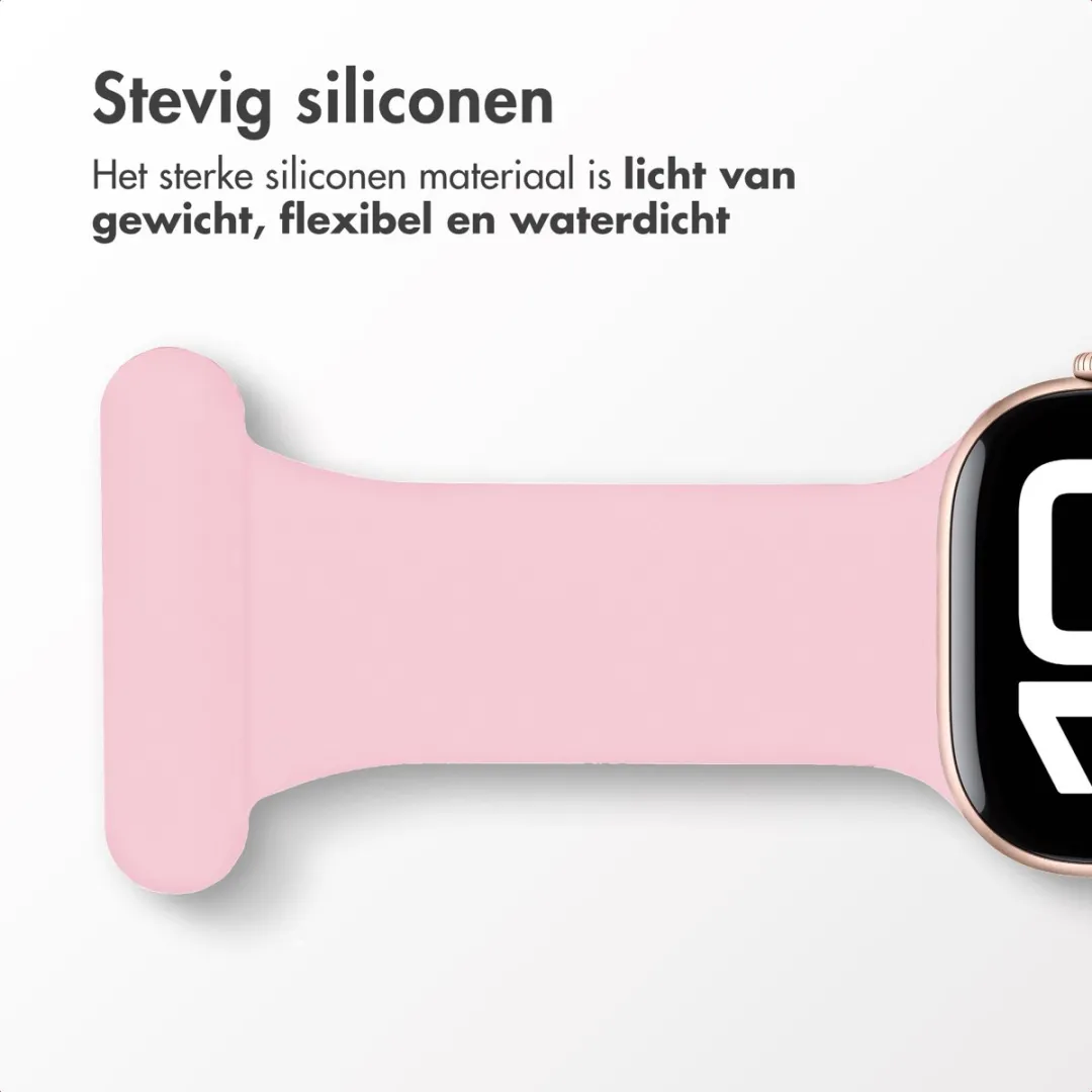 Imoshion Siliconen Bandje Apple Watch - 44/45/46/49mm Roze