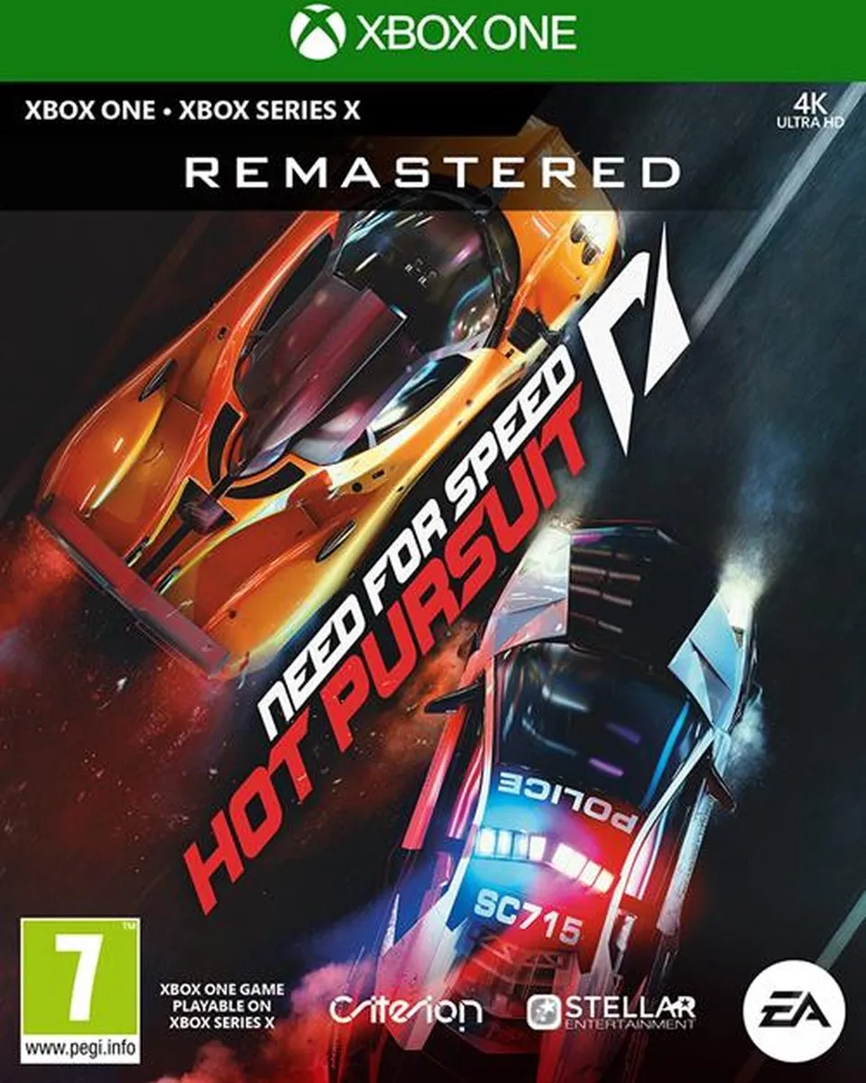 Electronic Arts Need for Speed Hot Pursuit Remastered Xbox One