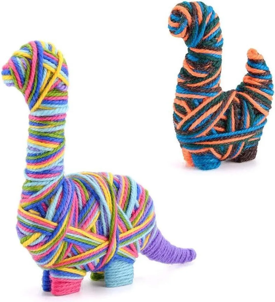 Toyrific Knutselset Yarn Animals Dinosaurus Junior