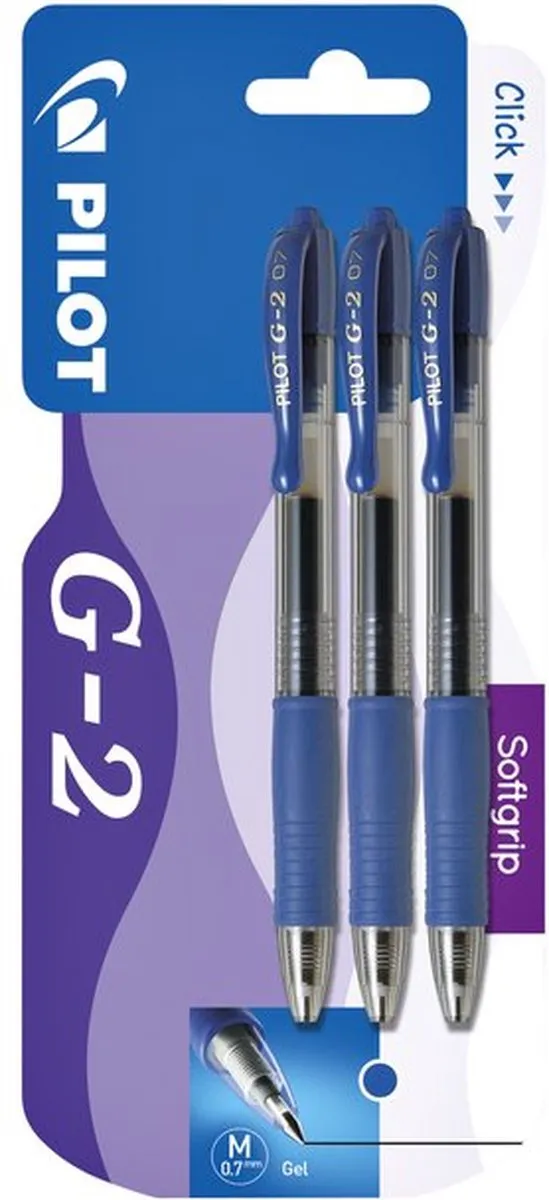Pilot G-2 Gelpen Blauw