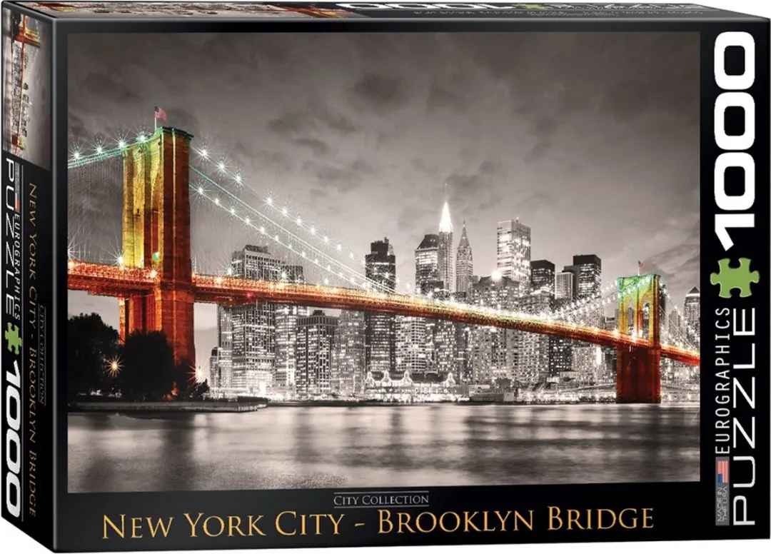 Eurographics New York City Brooklyn Bridge Puzzel 1000 Stuks