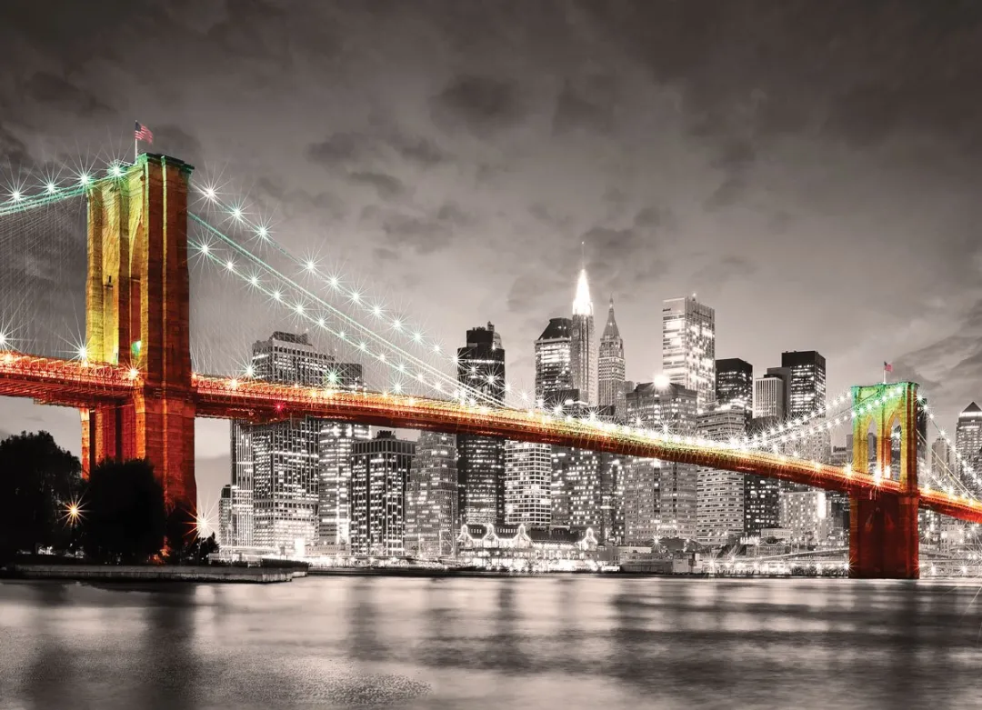Eurographics New York City Brooklyn Bridge Puzzel 1000 Stuks - Meerkleurig