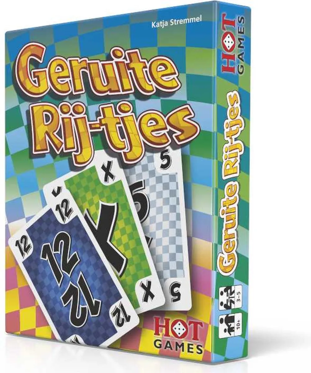 HOT Games Geruite Rij-tjes Kaartspel MPN 791228