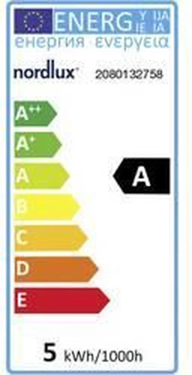Nordlux LED Buis T45 5W E27 - Goud Spiraal - 2000K