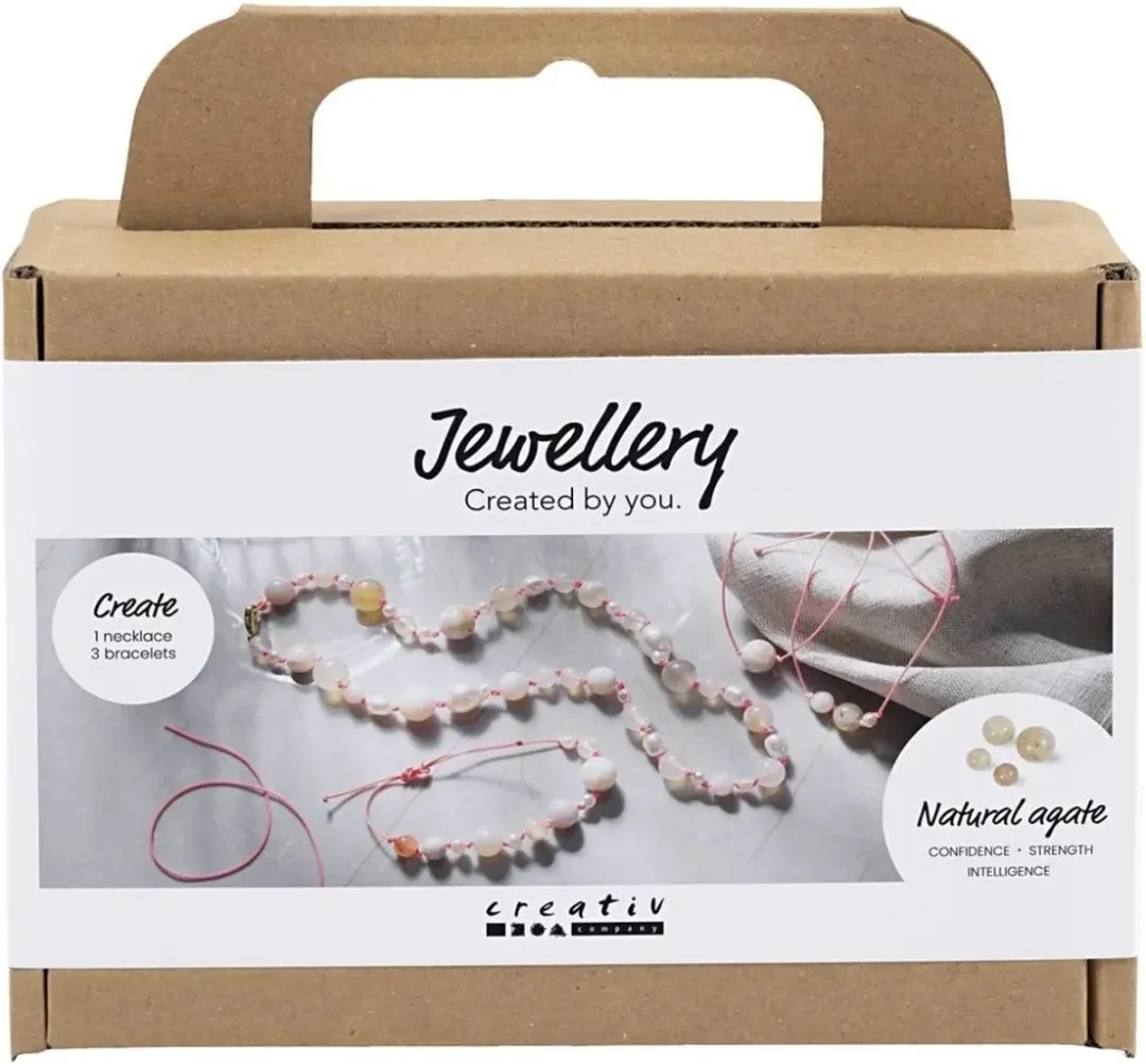 Creativ Company Mini Hobbyset Sieraden - Roze