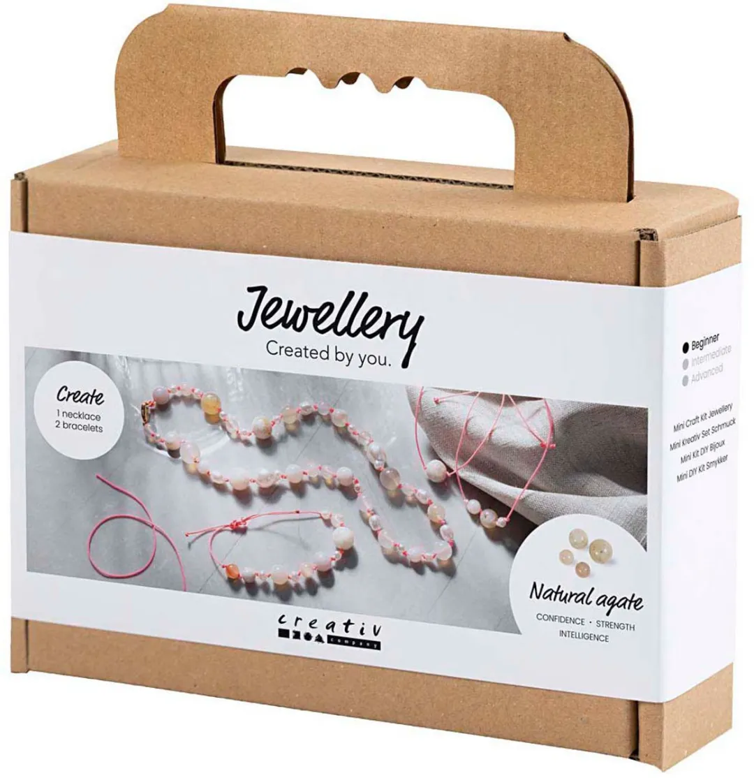 Creativ Company Mini Hobbyset Sieraden - Roze