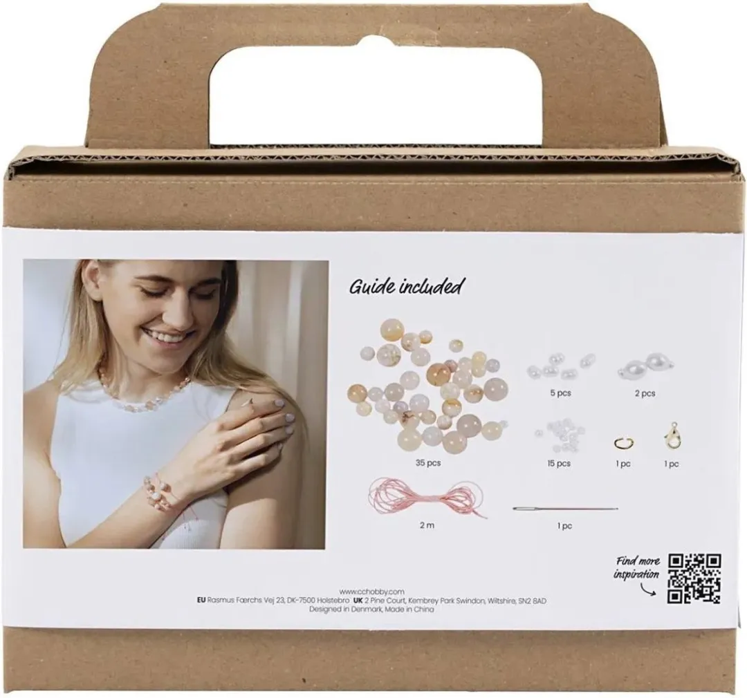Creativ Company Mini Hobbyset Sieraden - Roze