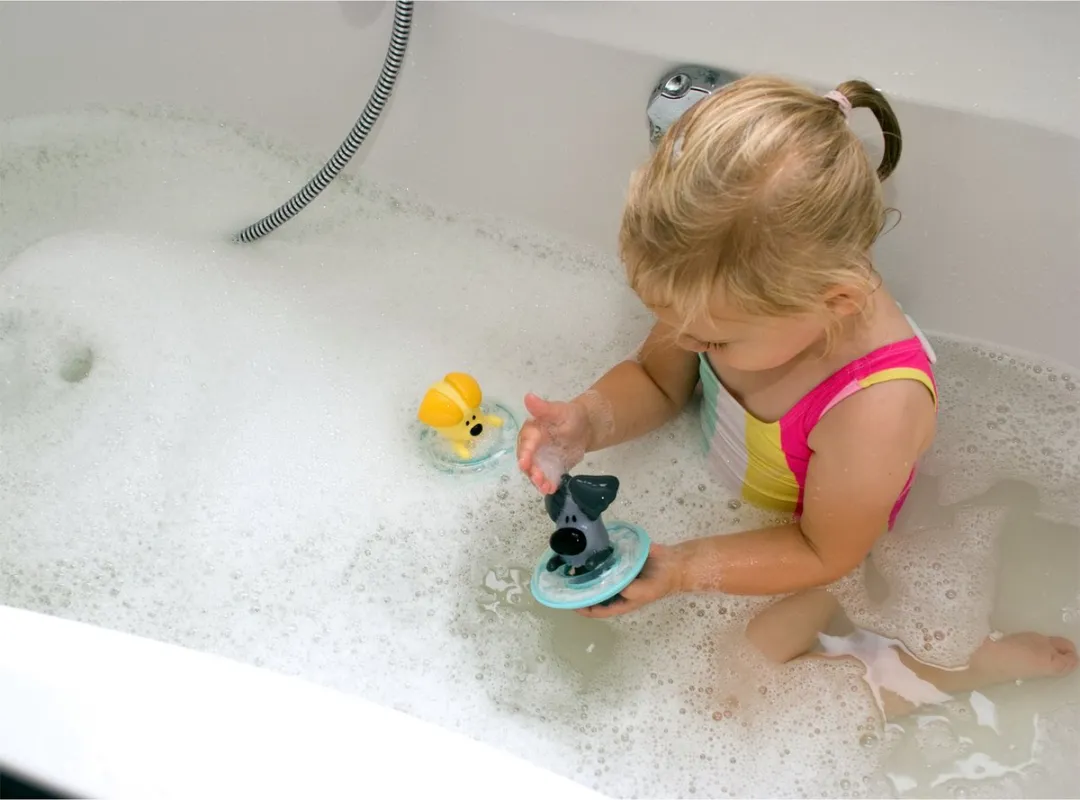 Rubo Toys Woezel en Pip Badfiguur Zwemband - Geel/Blauw