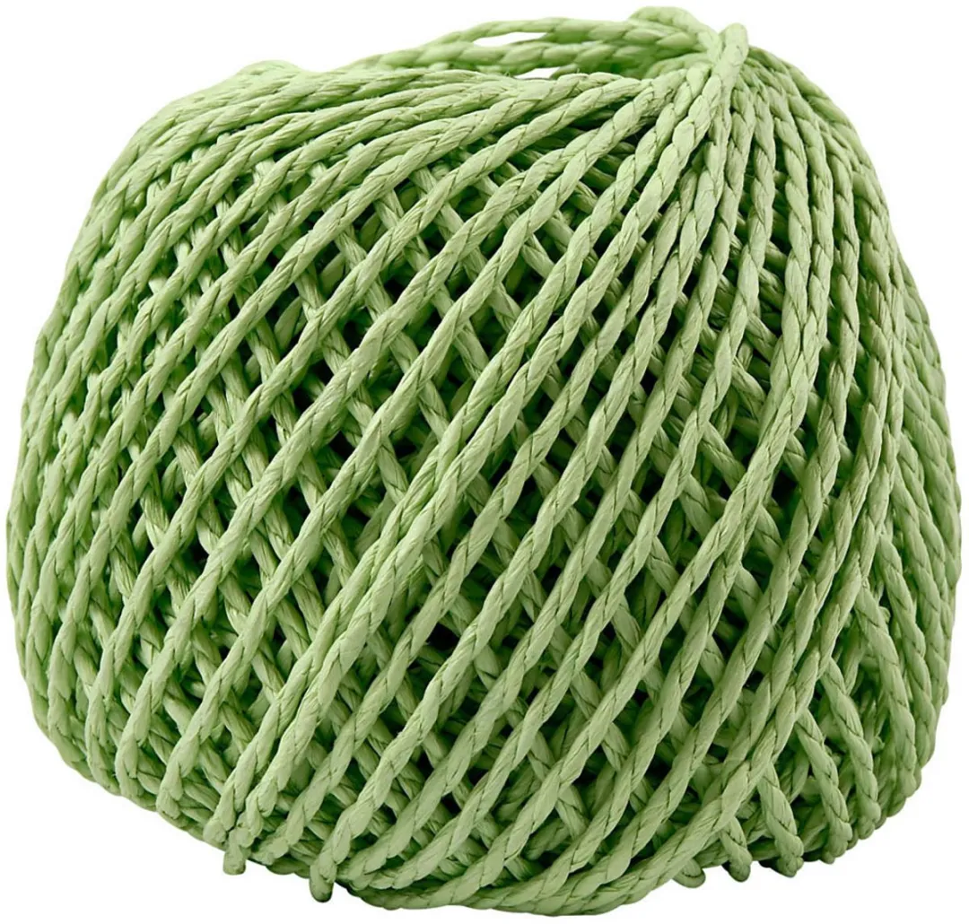 Creativ Company Garen Weven Papier 3mm Groen 40m