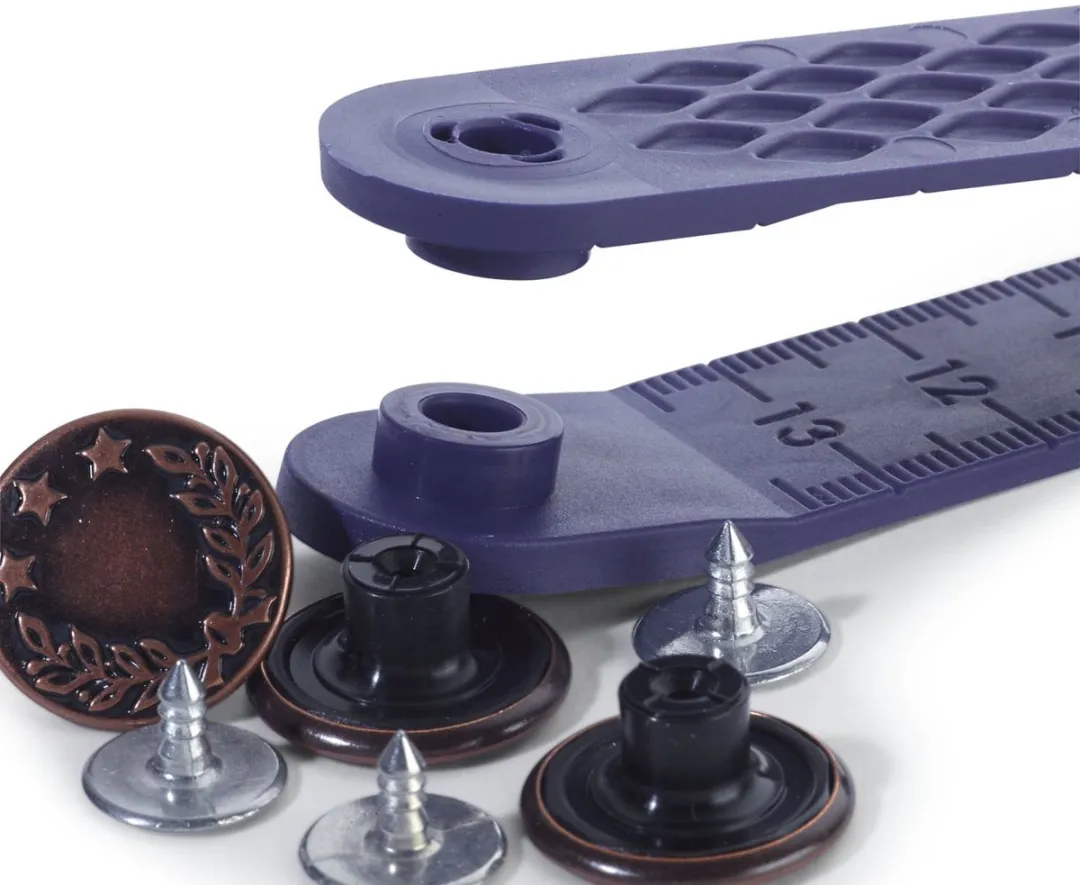 Prym Jeansknopen Lauwerkrans 17mm Oudkoper - 8 Stuks