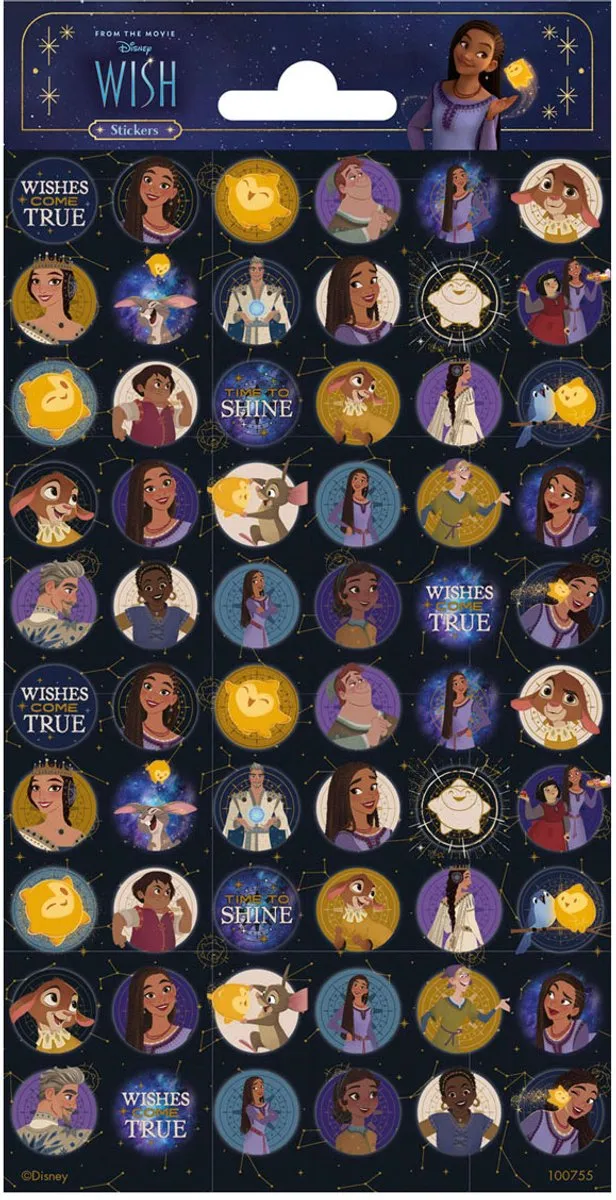 ThimbleToys Disney Wish Mini Stickervel